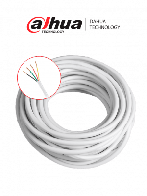 DAHUA CABLE RVV4- Rollo de Cable de 6 Metros/  4 Hilos RVV/  para Videoporteros Analogicos/ - Image 1