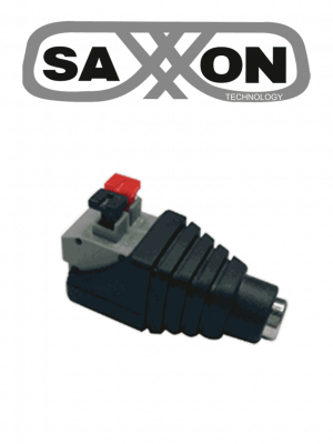 SAXXON SX53A - Adaptadores Hembra Tipo Jack Polarizado / Paquete de 10 piezas / Terminales de Presión / Fácil Instalación/ 12v - Image 1