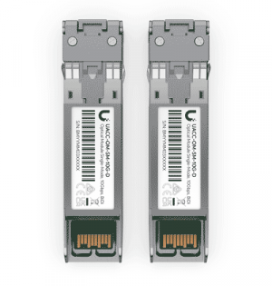 UBIQUITI UACC-OM-SM-10G-D-2 - Paquete de 2 transceptores SFP+ monomodo de 10 Gbps con conectores LC, compatibles con UFiber - Image 2