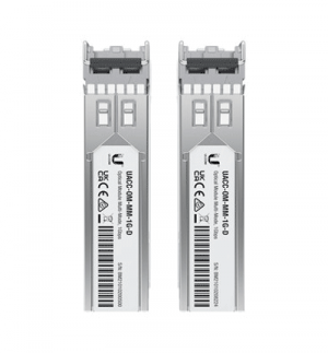 UBIQUITI UACC-OM-MM-1G-D-2 - Módulo UFiber SFP 1.25G con transceptor MiniGBIC multimodo de 1.25 Gbps, alcance de conexión de hasta 550m, conectores LC. Paquete de 2 piezas. - Image 2