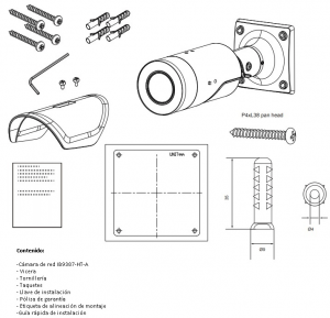 VIVOTEK IB9387-HT-A - Cámara IP bala exterior 5 MP, lente varifocal remota 2.7-13.5mm, Smart IR II hasta 50m, WDR Pro, SNV, Smart Stream III, Motion, protección IP67/IK10, ciberseguridad Trend Micro, con conectores DI, HACER y ONVIF. - Image 4