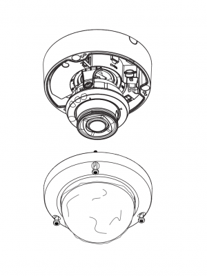 BOSCH V_NDE3703ALIO - Domo 5MP 3.3-10.2mm IP66 IK10 IR E/S / FLEXIDOMO 3100i / Exterior - Image 2