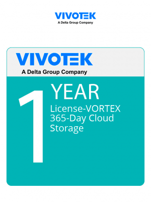 VIVOTEK VORTEX VX-CS365D-1Y - Licencia VORTEX de Almacenamiento en Nube por 1 Año, 365 dias de Almacenamiento para 1 cámara - Image 1