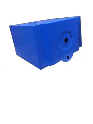 WEJOIN WJCBNTCVR - Cubierta superior para gabinete de barrera vehicular color azul - Image 1