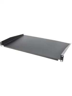 SBE TECH C19141U - Charola para rack fija de 19 pulgadas de ancho x 35.56 cm profundidad / 1UR / Color negro - Image 1