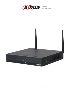 DAHUA DHI-NVR2108HC-W- NVR WiFi de 4 Megapixeles/ 8 Canales IP/ SMD+/Protección Perimetral/ IA por cámara/ H.265/ Salidas HDMI &VGA/ 1 Bahía de Disco Duro/ 1 E&S de Audio/ Onvif/ - Image 1