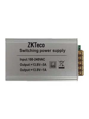 ZKTECO TPM005B - Fuente de Poder para Gabinete ZKTECO GABMET ZKT065003  / 110V de Entrada / 12V de Salida / Compatible con Paneles InBio - Image 2
