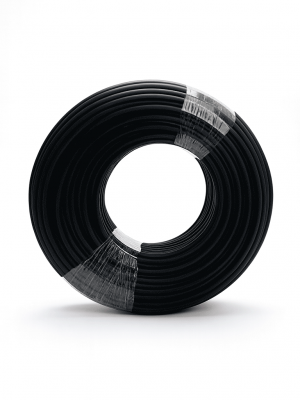 Cable Fotovoltaico H1Z2Z2-K - Carrete 200 metros lineales Cable Fotovoltaico Color Negro 6mm2/ Calibre 10AWG / Cubierta libre de halógenos cero propagación de llama / 1.0/1KVAC, 1500DC / MAX VOLTAJE 1800 VDC - Image 1