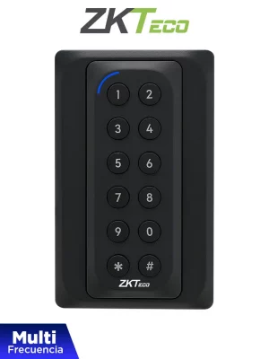 ZKTECO KR902S - Lector Esclavo de Tarjetas ID 125 Khz y Mifare 13.56 MHz/ IP65/ Wiegand 26/ LED Indicador de Estado - Image 1