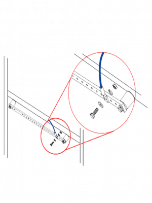 PARRES BCU1/4X1X19-INOX Barras de Conexión a Tierra / Diseñadas para concentrar los circuitos eléctricos que posteriormente van a ser puestos a tierra para los sistemas de telecomunicaciones. - Image 3