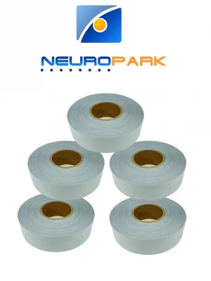 NEUROPARK PAQBTPAPEL - Paquete de 5 Rollos para Boletos de Papel Térmico, 54mm Ancho, 200 Mts de Largo, cada Rollo Genera aproximadamente 2,200 Boletos - Image 1