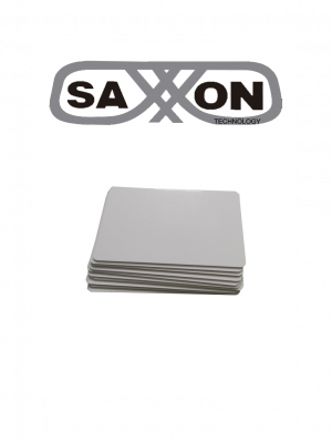 SAXXON SAXDUAL03 - Paquete de 10 TAG De PVC / UHF / ID / Compatible con Lectoras SAXR2656 & SAXR2657 / Lectoras de Proximidad 125 khz / EPC GEN2 / Folio Impreso - Image 1