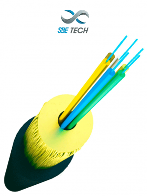 SBETECH SBE-FOINE65010GOM4 - Fibra Optica MULTIMODO para uso interior/exterior tubo apretado 50/125, LSZH, 10G, OM4 6 hilos. (Precio por metro) 1 pieza = 1 metro, la venta es en múltiplos de 100 metros. - Image 1