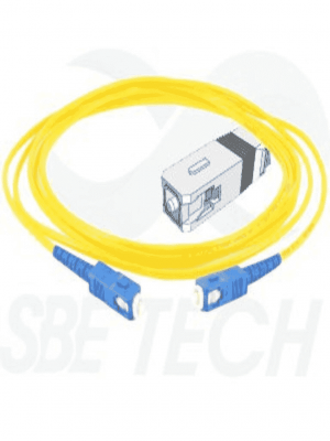 SBE TECH SBE-JUMSCSC3MSM Jumper SC-SC MONOMODO 9/125 / 1 hilo / 2 mm, 3 metros, UPC  / SIMPLEX - Image 1