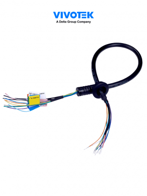 VIVOTEK AO-008 - Cable combo de conexiones I/O para modelos speed dome SD9368-EHL, SD9384-EHL, SD9394-EHL - Image 1