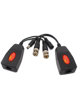 SAXXON VB-04 - Par de transceptores 4K para video y energía, con entradas RJ45, 4K hasta 150m con CVI, 4MP y 2MP hasta 250m - Image 3