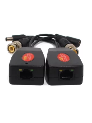 SAXXON VB-04 - Par de transceptores 4K para video y energía, con entradas RJ45, 4K hasta 150m con CVI, 4MP y 2MP hasta 250m - Image 2