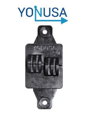 YONUSA AP101 - Aislador de paso cuadrado para cercas electricas, materiales polipropileno y policarbonato, proteccion contra rayos UV, agua, humedad y polvo/ Resistencia mecanica de 7.5 hasta 10.2 kg - Image 1