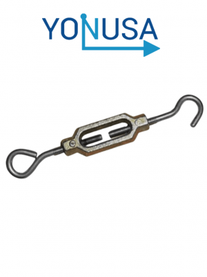 YONUSA TEN532Z - Tensor para líneas de cercas eléctricas YONUSA,  hechos de aleación de zinc, alta resistencia a la corrosión, armellas y gacho de alambre pulido calibre 10/ Resistencia de 70 Kg - Image 1