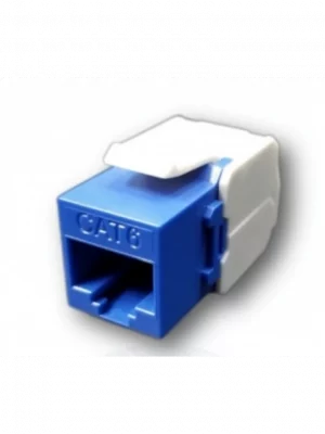 SBE TECH SBE-JACKC6S-BL JACK / CAT 6 / AUTOPONCHABLE /AZUL - Image 1