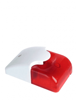 IHORN HC103 - Sirena con Estrobo color rojo / Interior / Compatible con paneles IHORN / RISCO / DSC / BOSCH / 12 V - Image 3