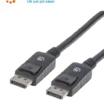 MANHATTAN 307116 - Cable DisplayPort v1.2 M-M 2.0m Negro 4K60Hz