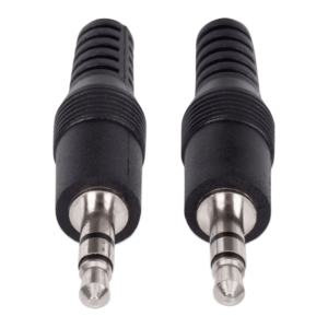 MANHATTAN - 334594 - Cable de Audio Estéreo / 3.5 mm Estéreo, Macho a Macho, Negro, 1.8 m