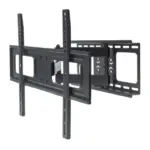 MANHATTAN - 461283 - Soporte de pared universal para TV de pantalla plana de movimiento completo / Un solo brazo soporta un televisor de 37" a 70" de hasta 50 kg (110 libras)