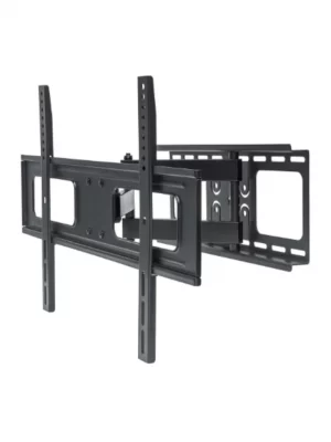 MANHATTAN - 461283 - Soporte de pared universal para TV de pantalla plana de movimiento completo / Un solo brazo soporta un televisor de 37" a 70" de hasta 50 kg (110 libras) - Image 1