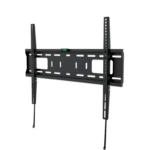 MANHATTAN 461986 Soporte para TV con montaje en pared / Soporta pantallas de 37" a 70" con peso de hasta 50 kg / diseño ultra delgado / color negro
