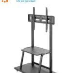 Manhattan - 462334 Soporte para TV de ultra alta resistencia con ruedas