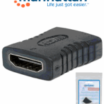 MANHATTAN 353465 - Cople HDMI / Hembra-Hembra / Conexión recta / Resolución 4K@60Hz / Para conexión de 2 cables HDMI