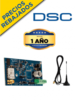 DSC LE4050M - Comunicador celular DSC Connect dual eSIM 5G/LTE compatible con PowerSeries y Power Series Neo - Image 1