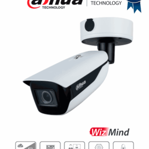 DAHUA IPC-HFW7442HN-ZFR - Cámara IP Bullet Resolución de 4 MP/ Lente Mot. 2.7 a 12mm/ ∢ 114°-47°/ IR 60 mts/ IA WizMind/ Reconocimiento Facial/ Metadatos de Video/ Conteo de Personas/ Starlight/ ePoE/ WDR 140dB/ H.265/ IP67/ IK10/ E&S Alarma/ E&S Audio/