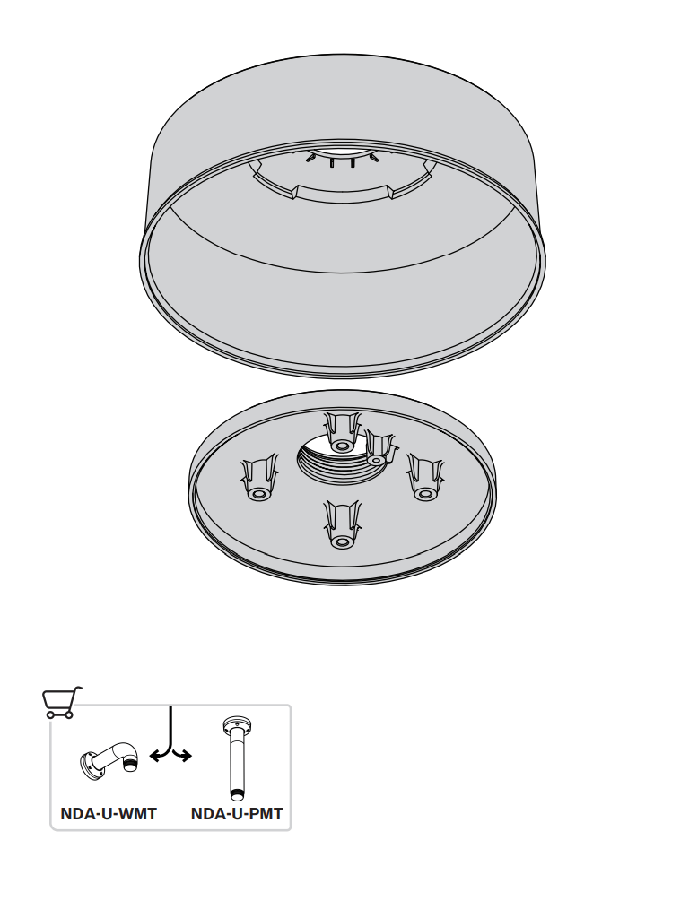 BOSCH V_NDA5080PIPW - Placa de Interfaz Colgante 148mm con Tapa - Image 3