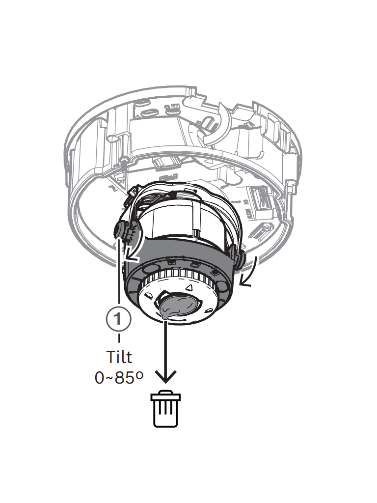 BOSCH V_NDV5702AL - Domo Fijo 2MP HDR 3.2-10.5mm IR E/S / Interior / FLEXIDOME 5100i - Image 5