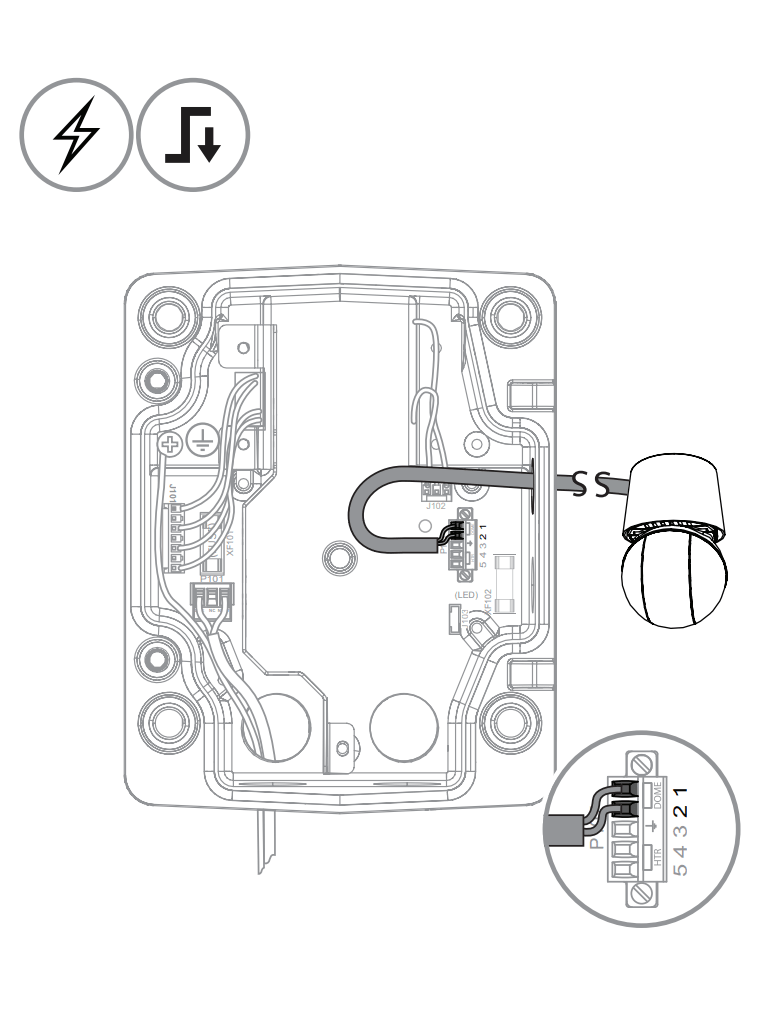 BOSCH V_NDAUPSU1H - Fuente de Alimentación / IR / 120VCA - Image 9
