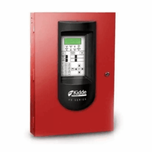 KIDDE F_FX64R2SP - Panel de Alarma Contra Incendio / Capacidad de 64 puntos / 2 NACs / Rojo / 230V / Español