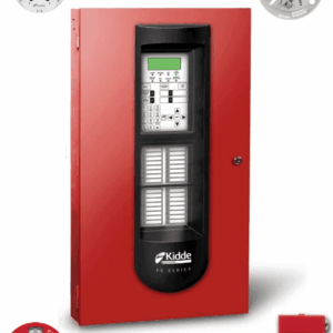 KIDDE F_FX1000KIT10 - Panel FX 1000 / 10 Detectores de Humo con Bases / 2 Estaciones Manuales / 2 Sirenas con Estrobo