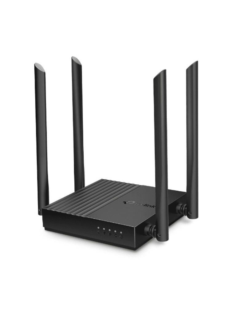 TP-LINK Archer C64 - Ruteador WiFi AC 1267Mbps con 1 puerto WAN y 4 puertos LAN RJ45 Gigabit Ethernet, MU-MIMO, 4 antenas fijas, en modos de enrutador y punto de acceso, con Beamforming. - Image 2