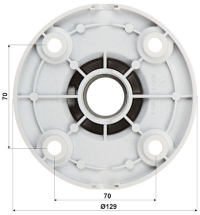 DAHUA PFB220C- Montaje de Techo para Camaras Dahua Mini Domo - Image 3