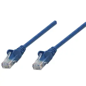 INTELLINET - 342629 - Cable de red, Cat6, UTP / RJ45 Macho / RJ45 Macho, 7.5 m, Azul