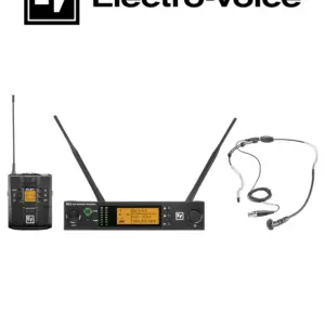 ElectroVoice M_RE3BPHW6M- Set de Micrófono Inalámbrico RE3 / Diadema Supercardioide HW3 / 653-663MHz
