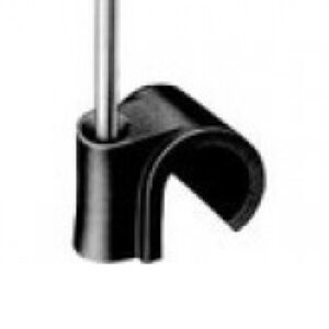 SAXXON eGRAPN8MM - Bolsa de 100 grapas de pared / Color negro / 8 mm