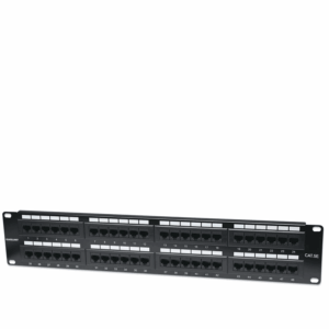 INTELLINET 513579 - Panel de Parcheo Cat5e 48 puertos, UTP, 2UR