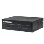 INTELLINET - 561204 - Switch PoE+ Gigabit Ethernet de 8 puertos / IEEE 802.3at/af Power over Ethernet (PoE+/PoE) Compatible, 60 W, Escritorio