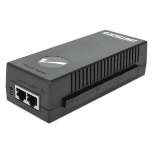 INTELLINET - 561235 - Inyector Ultra PoE Gigabit / 1 puerto de 60 W, Compatible con IEEE 802.3at/af, cubierta de plástico