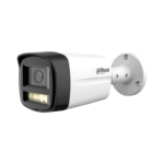 DAHUA HAC-HFW1200TLM-IL-T- Cámara Bullet de 2 MP/ HDCVI X PLUS/ Lente de 2.8 mm Apertura de Hasta 111°/ Audio Bidireccional/ Iluminador Dual Inteligente Hasta 40m/ Metal + Plastico/