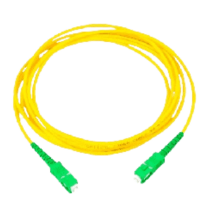 TCE  - LMN-FO-SCA-SCA-02 - Jumper SC-SC Monomodo / APC / Simplex 2 mm / 2 metros / Amarillo