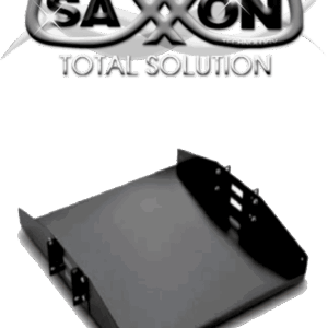 SAXXON 70140202- Charola doble cara para rack/ 19 pulgadas (48.26 cm)/ 2 UR/ Soporta hasta 50 KG